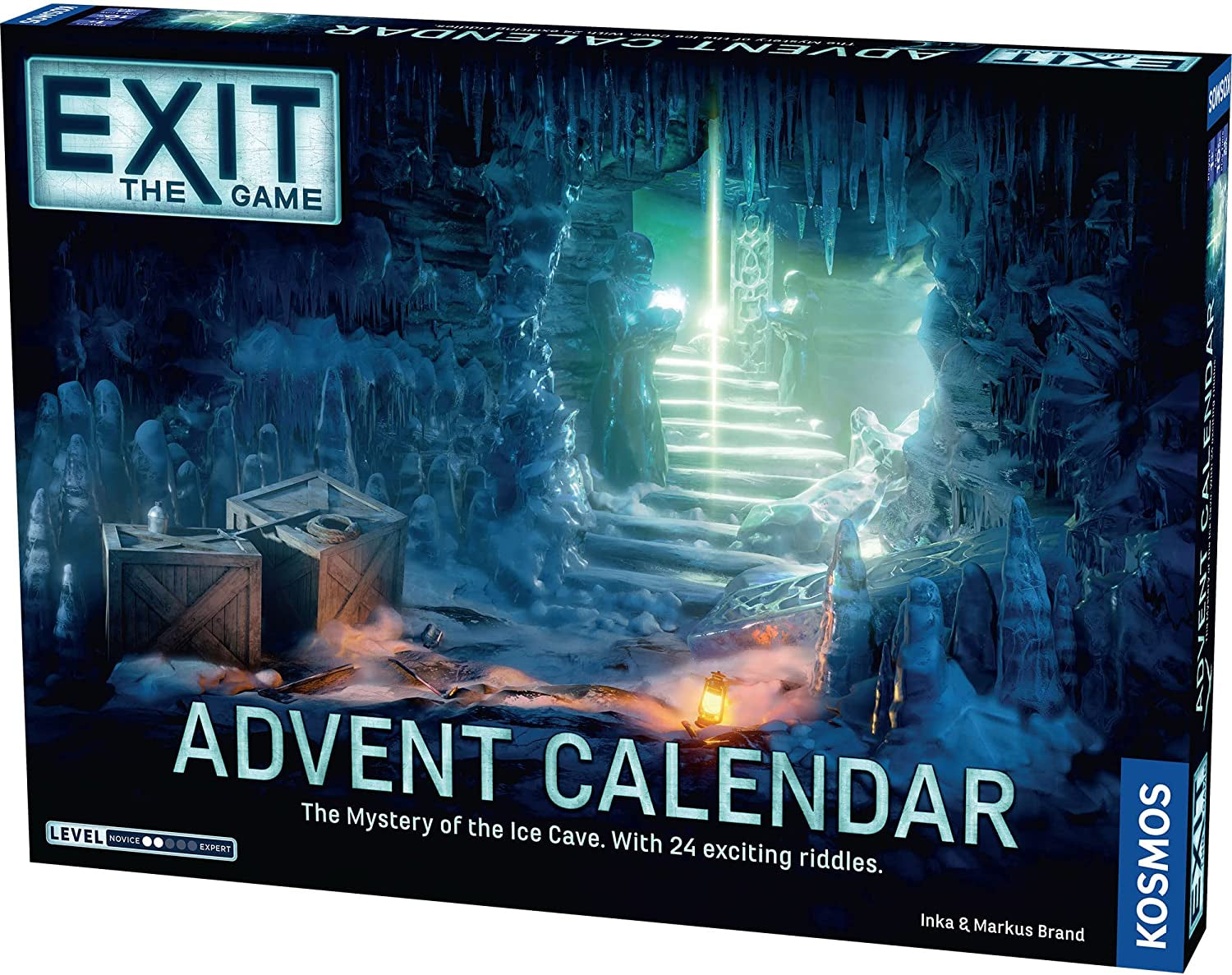 EXIT: Advent Calendar - The Mystery of the Ice Cave | 24 Riddles to Solve | 3D Rooms to Explore