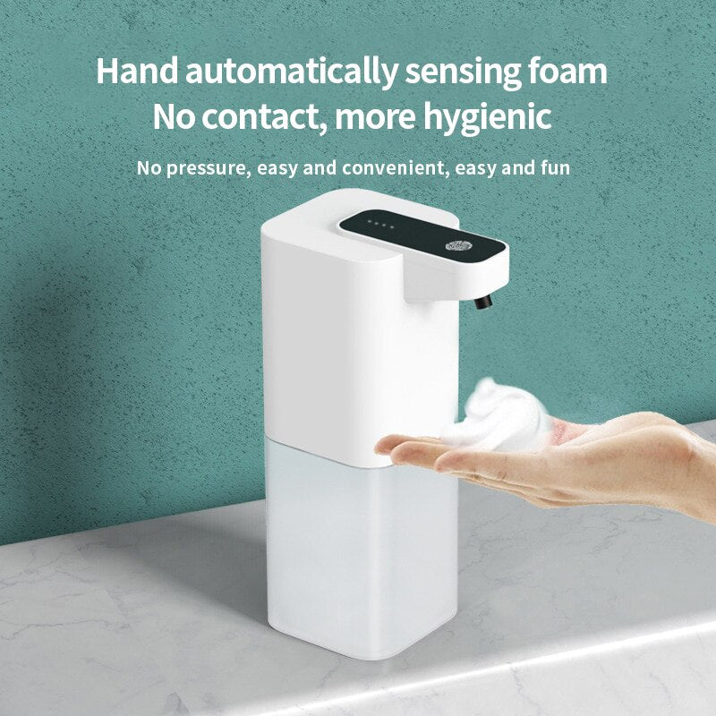 Smart Hand Washing Soap Dispenser - Automatic Inductive Foam Washing and Alcohol Spray Dispenser