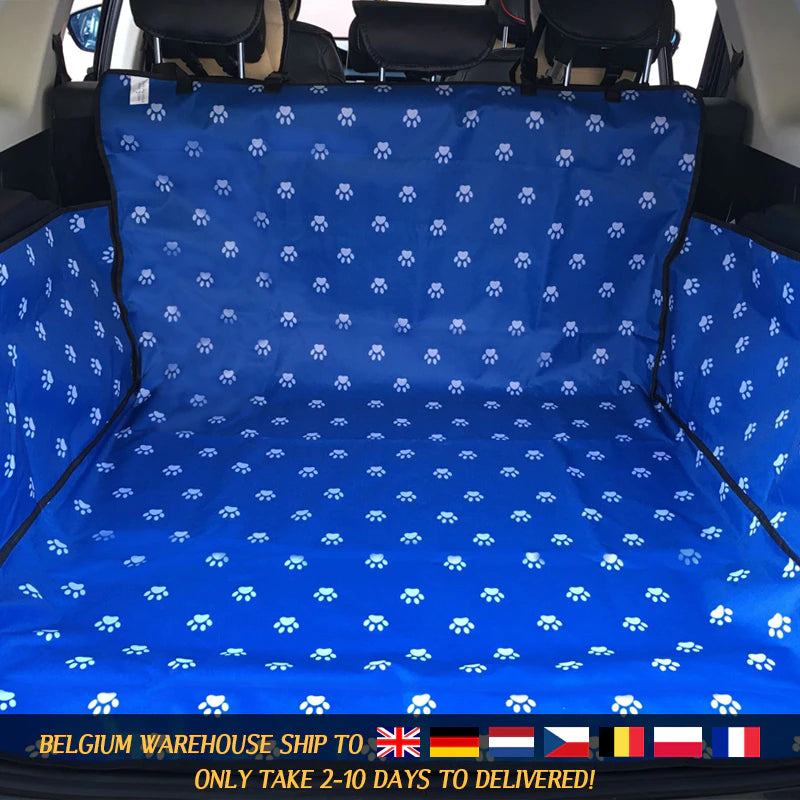 Pet Car Seat Cover - Cat and Dog Transport Protector for Car Trunk