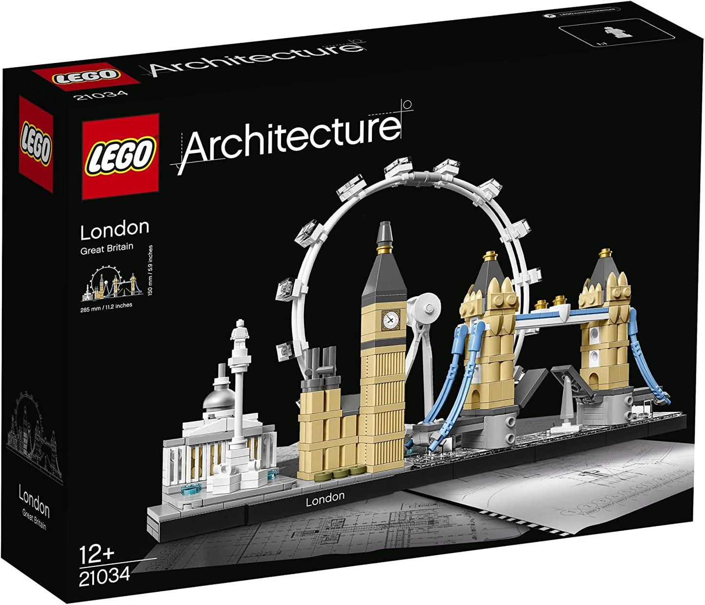 London Skyline Architecture Building Bricks Set