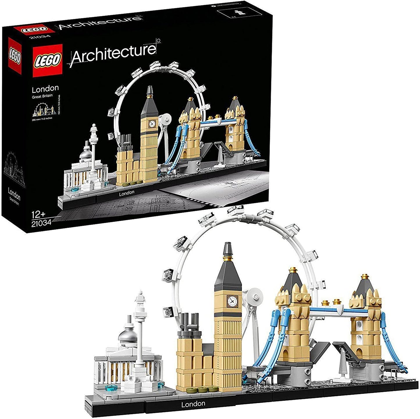 London Skyline Architecture Building Bricks Set